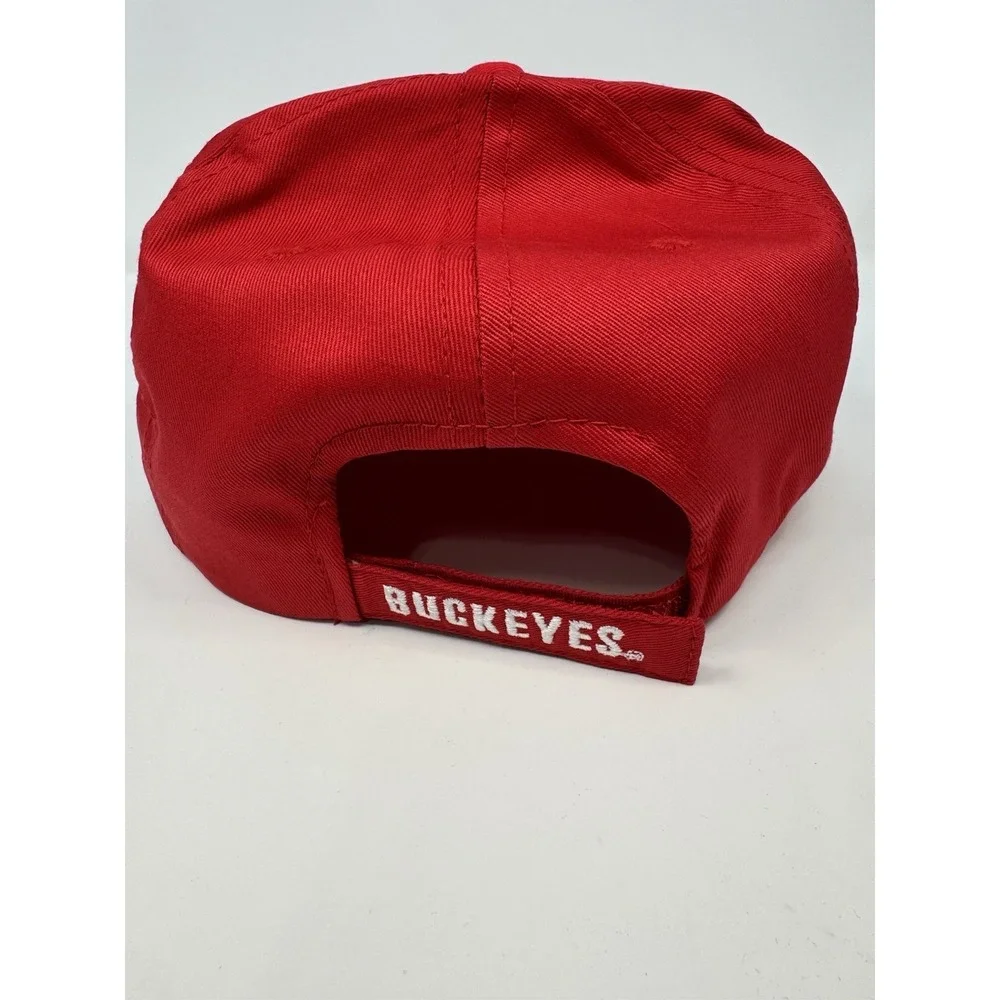 Ohio State University Buckeyes Strapback Hat Cap Unisex NCAA Red